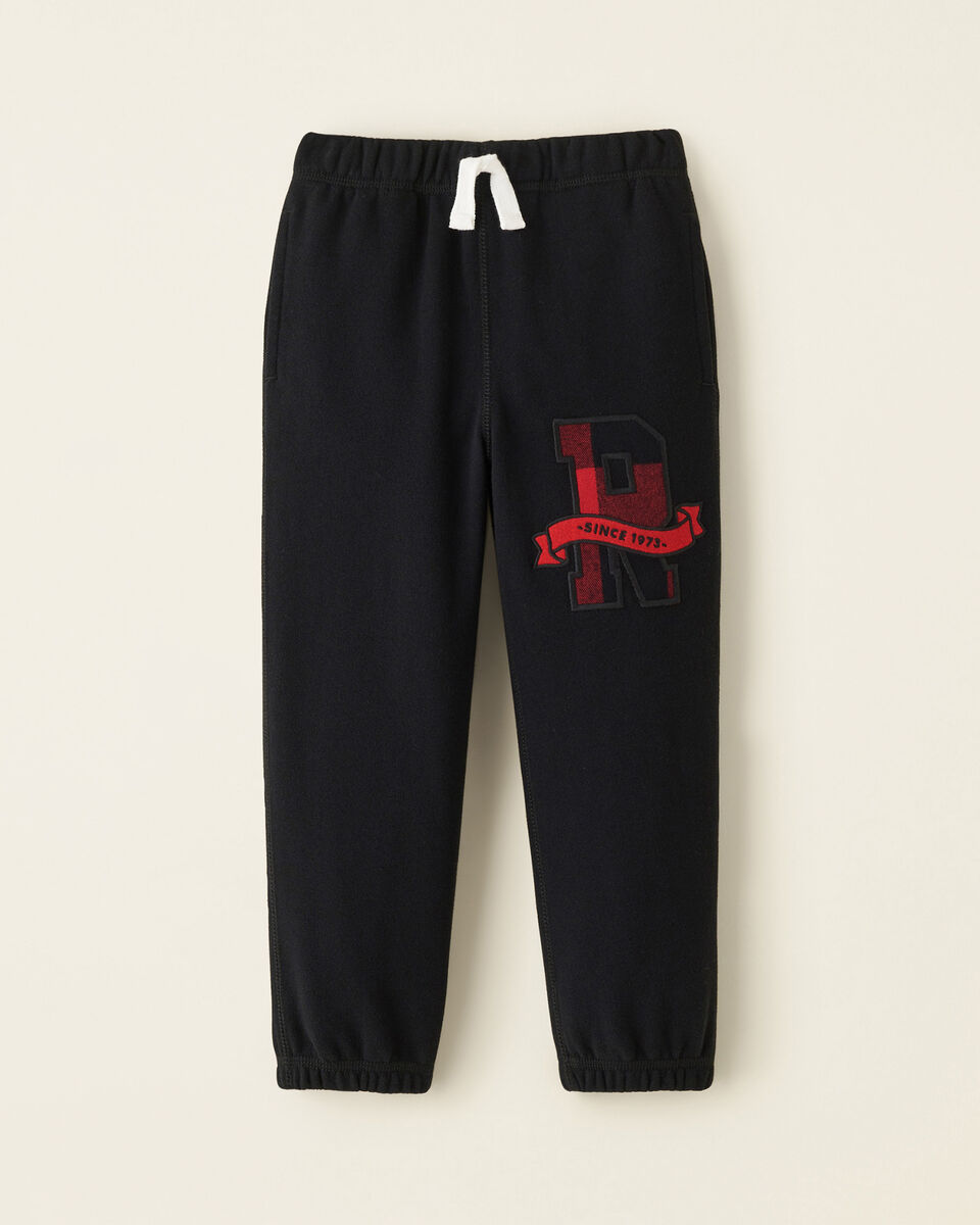 Toddler Plaid Applique Sweatpant