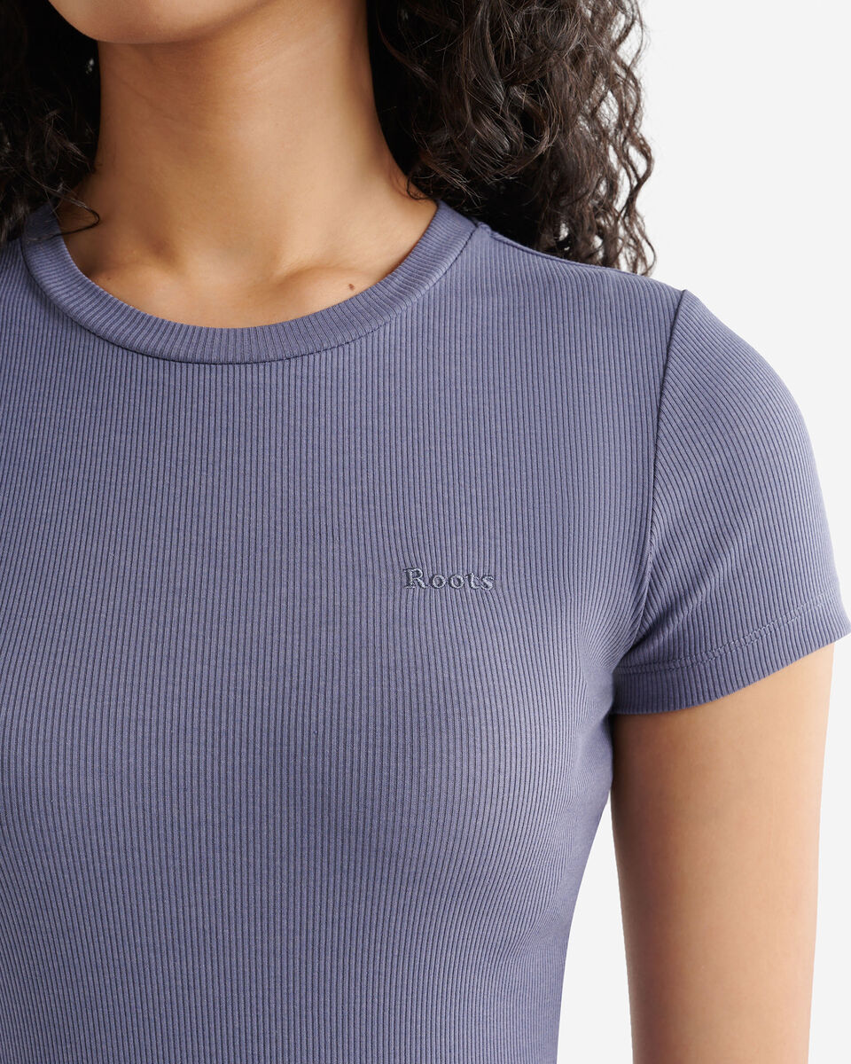 Roam Rib Fitted Short Sleeve Top