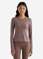 Renew Knit Fitted Long Sleeve Top