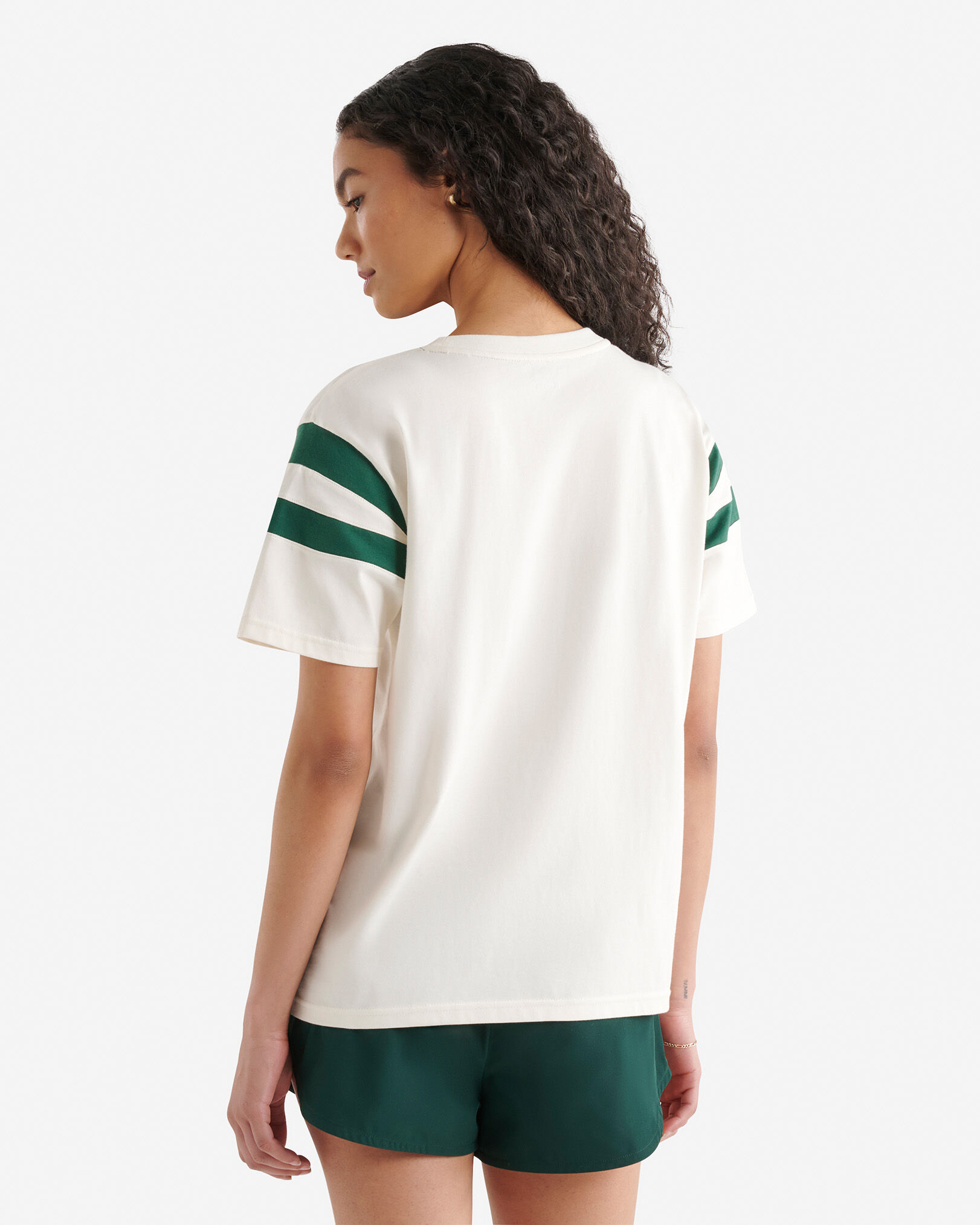 Womens Beaver Canoe Colour Block T-Shirt