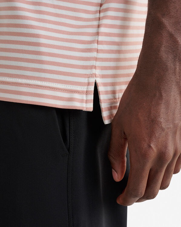 Renew Knit Striped Polo Renew Knit Striped Polo