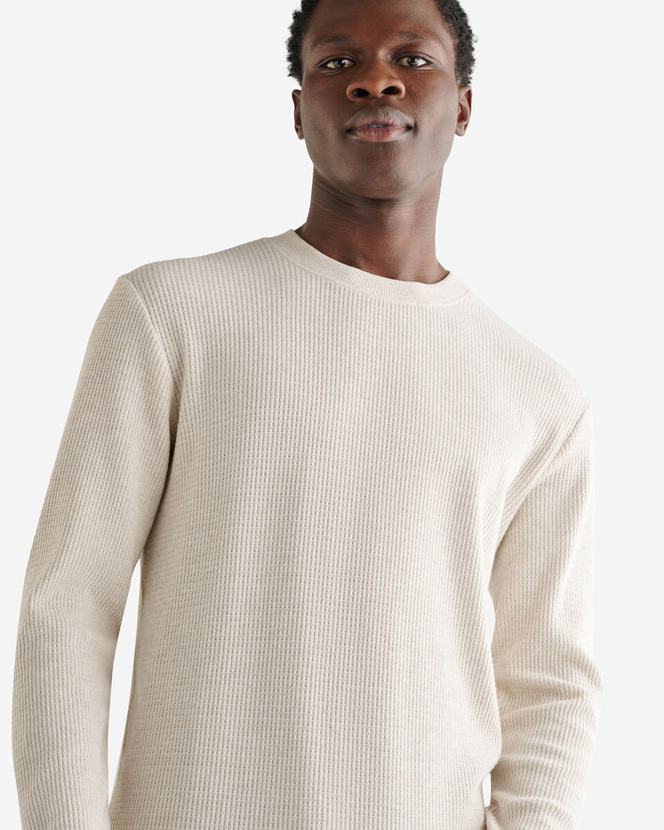 Waffle Long Sleeve Crew Top