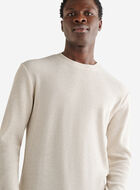 Waffle Long Sleeve Crew Top