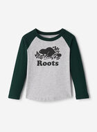 T-shirt style baseball Cooper en coton bio pour tout-petits