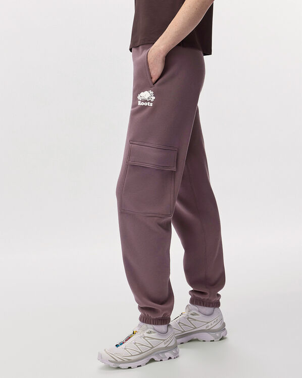 Pantalon cargo Cooper en molleton de coton bio