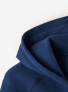 Chandail original &agrave; capuchon et glissi&egrave;re en coton bio pour enfants