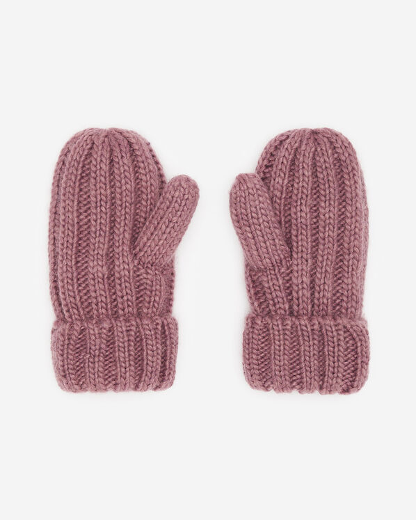 Kids Rib Knit Mitten