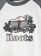 T-shirt manches longues à carreaux Inglenook pour femmes