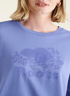 T-shirt à manches longues en coton bio Cooper pour femme