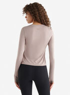 Renew Knit Fitted Long Sleeve Top