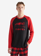 Mens Cooper Plaid Raglan Long Sleeve T-Shirt