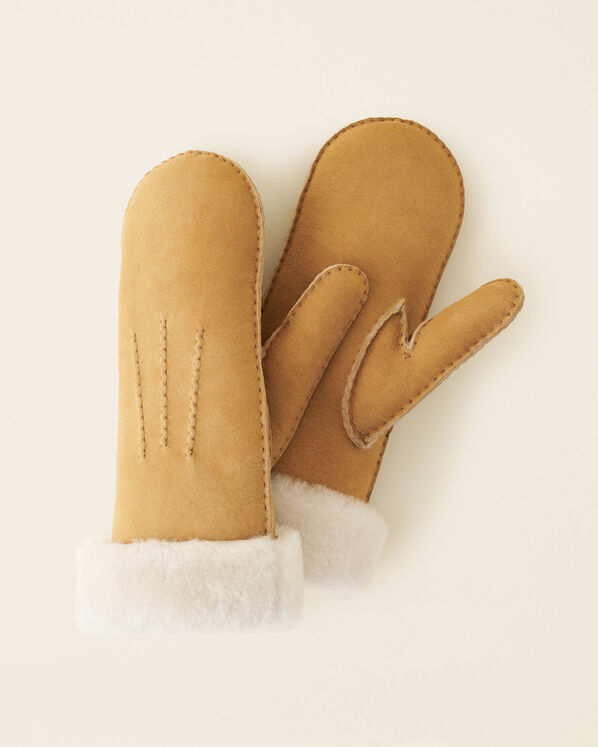 Womens Shearling Mitten