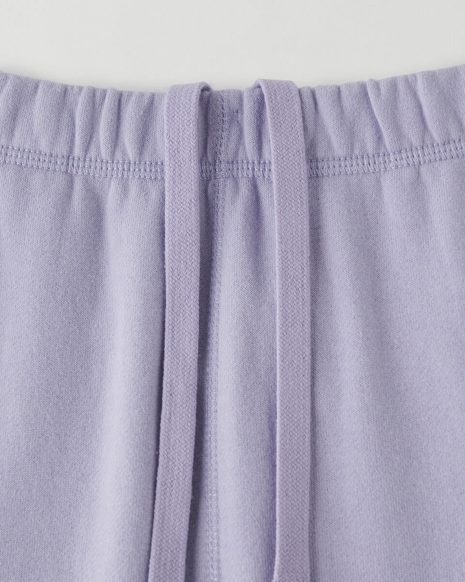 Pantalon en molleton de coton bio à taille haute Cooper
