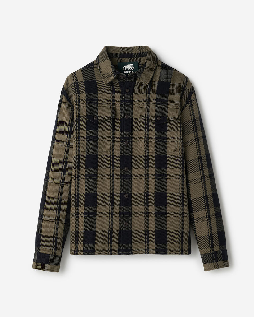 Chemise d&eacute;contract&eacute;e en serg&eacute; Cypress