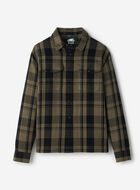 Chemise d&eacute;contract&eacute;e en serg&eacute; Cypress