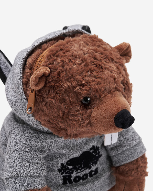 Kids Roots Beaver Stuffie Bag