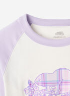 Kids Plaid Baseball T-Shirt