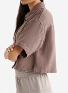 Isla Cotton Gauze Short Sleeve Shirt