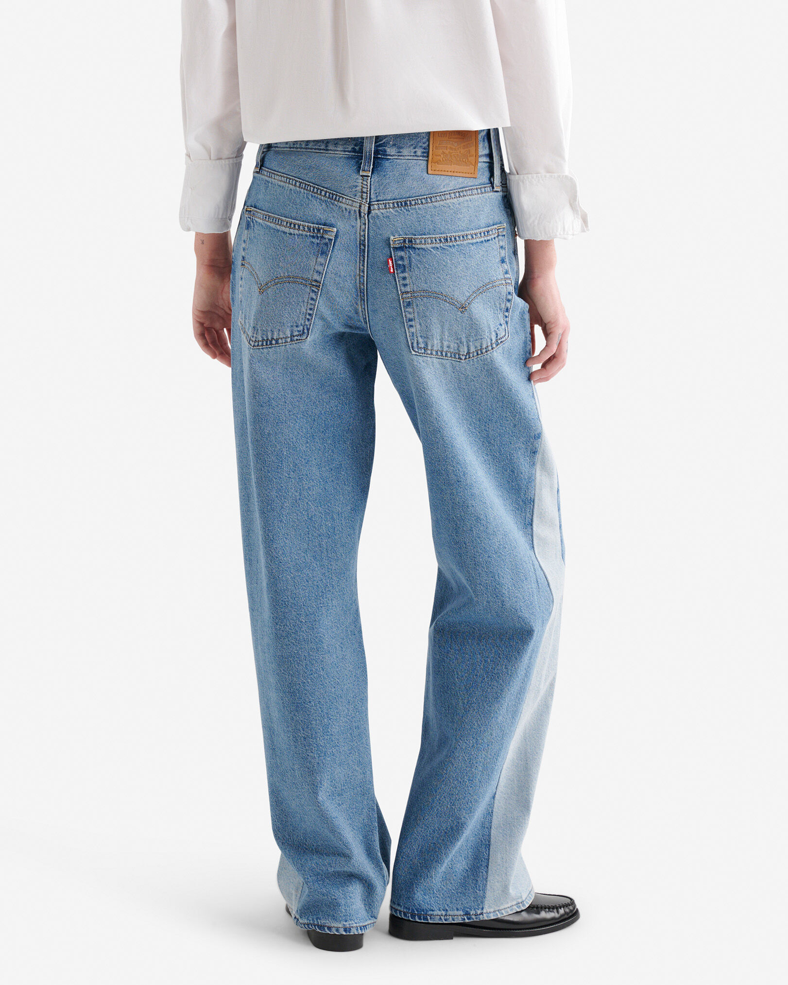 Levi's Baggy Dad Pieced Womens Jeans
