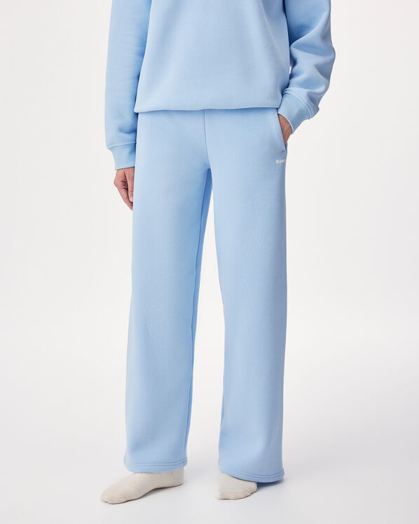 Pantalon en molleton Nuage &agrave; jambe droite