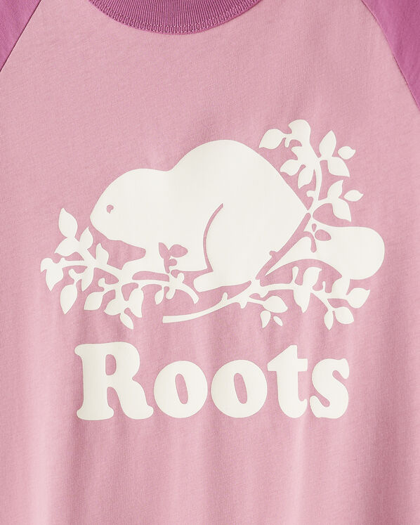 T-shirt style baseball Cooper en coton bio pour enfants