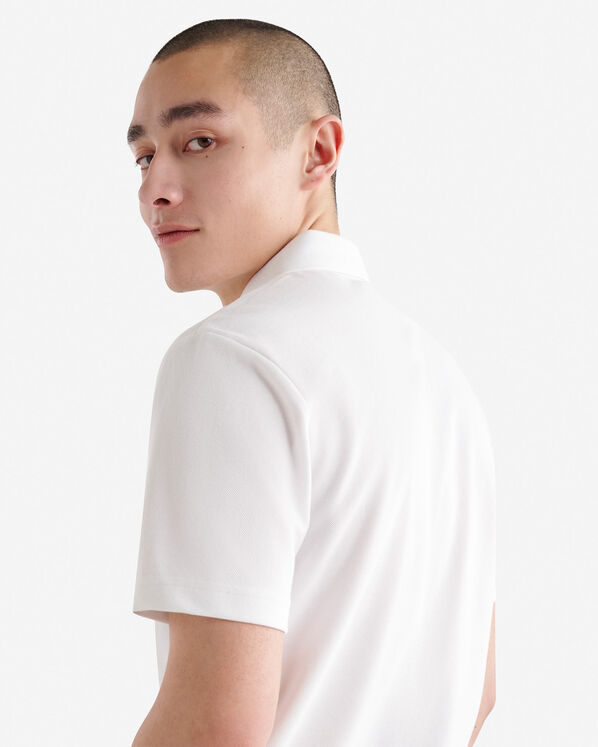 Polo sport en coton piqué