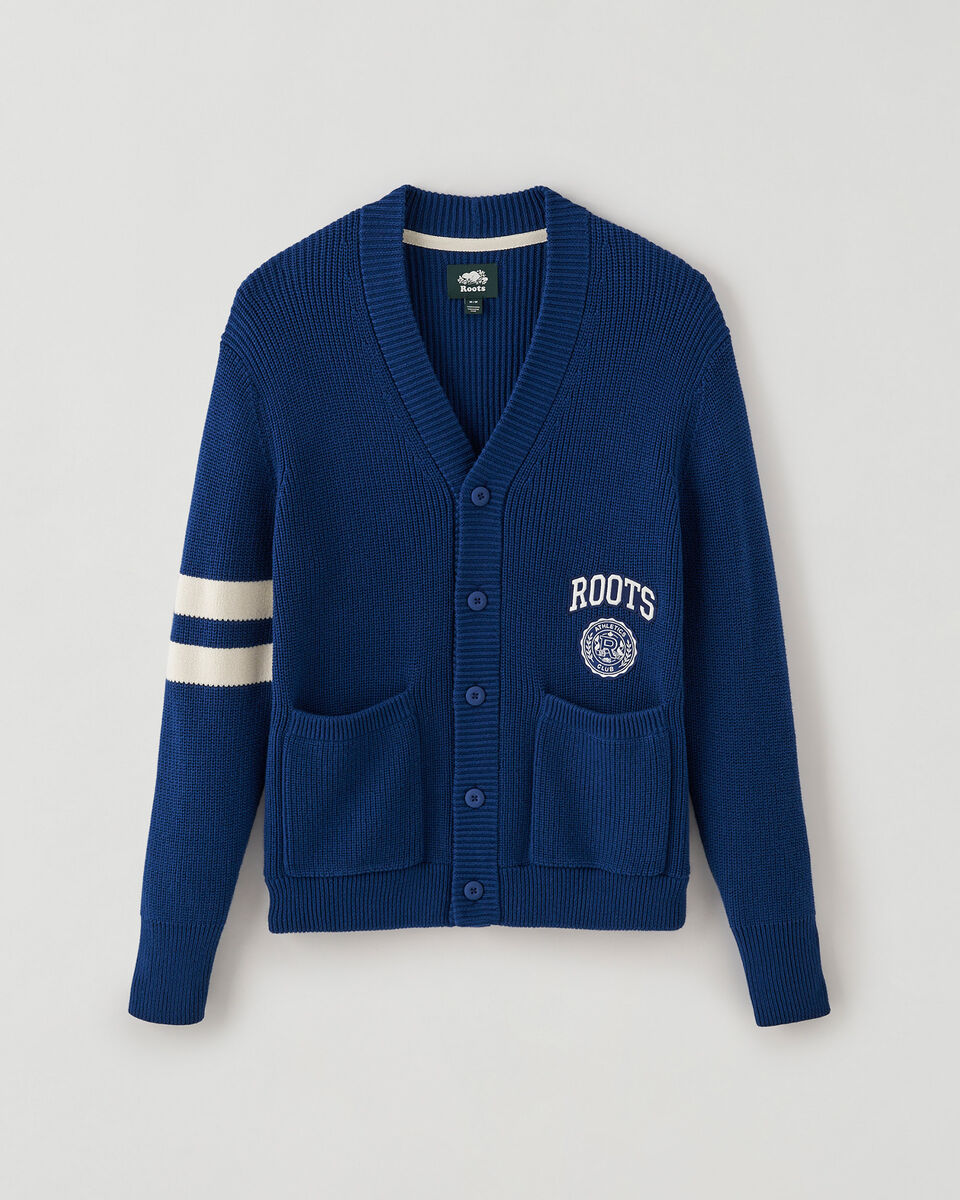 Athletics Club Crest Rib Cardigan