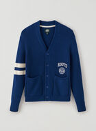 Athletics Club Crest Rib Cardigan