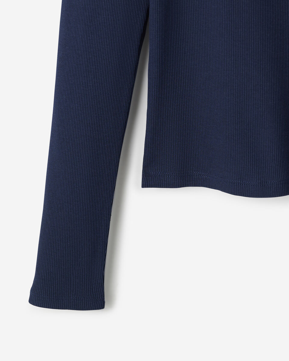 Roam Rib Fitted Long Sleeve Top