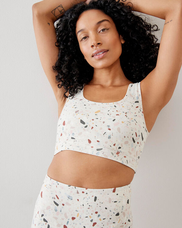 Terrazzo Crop Tank