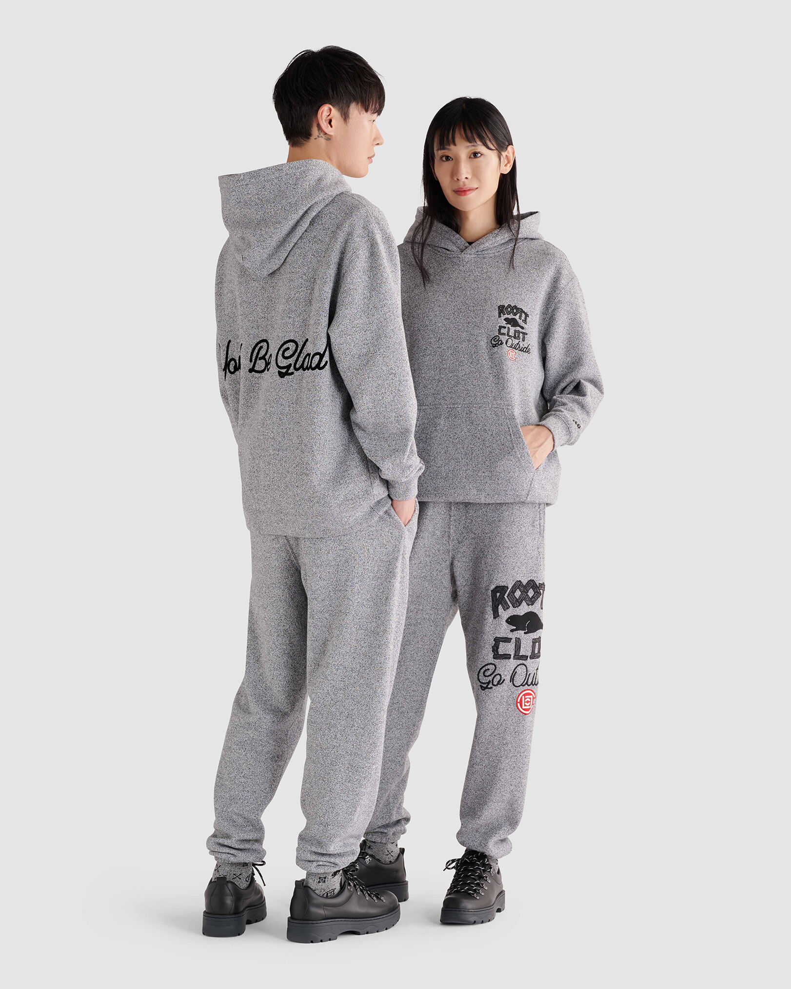 Salt and pepper new arrivals roots tracksuit
