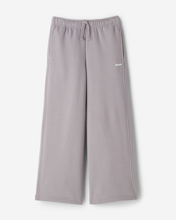 Pantalon ample à jambe droite en molleton Nuage pour enfants Pantalon ample à jambe droite en molleton Nuage pour enfants
