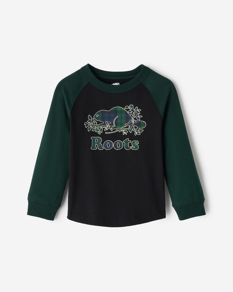 Toddler Plaid Baseball T-Shirt