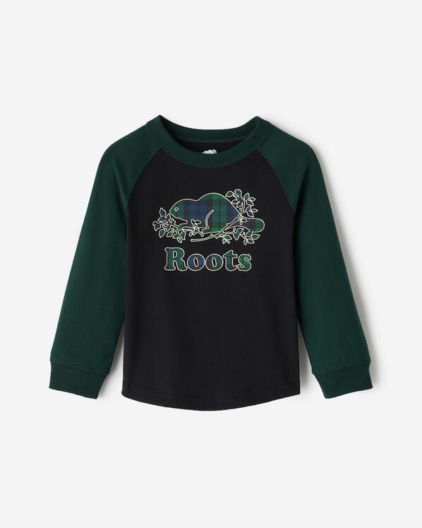 Toddler Plaid Baseball T-Shirt