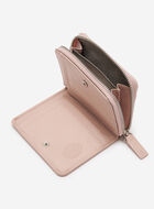 Petite pochette à glissière en cuir Cervino