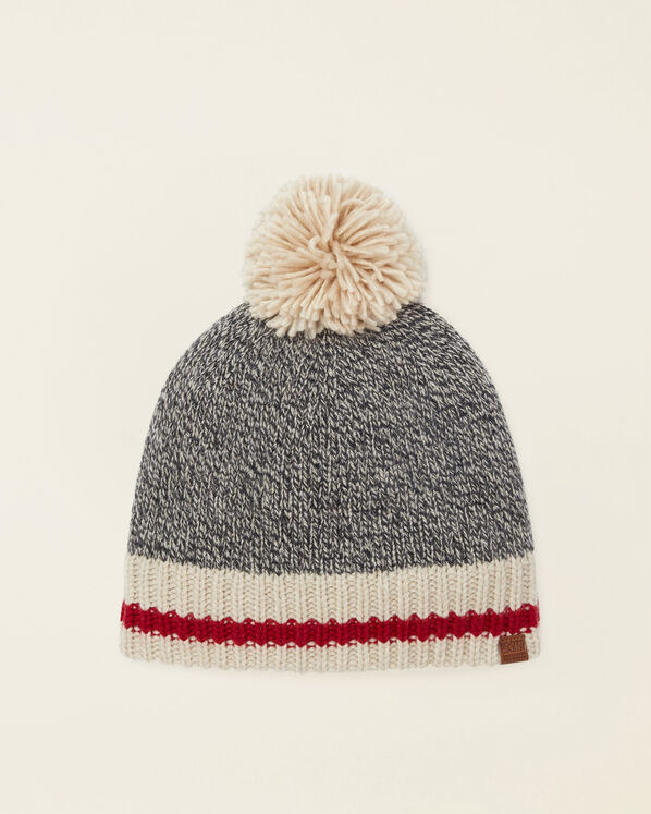 Roots Cabin Pom Pom Toque