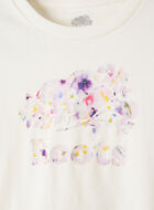 T-shirt ajust&eacute; &agrave; motif floral pour tout-petits