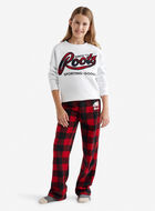 Kids Plaid Applique Crew Sweatshirt