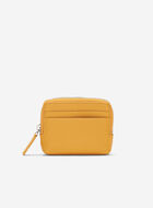 Pochette &agrave; glissi&egrave;re pour cartes en cuir Cervino