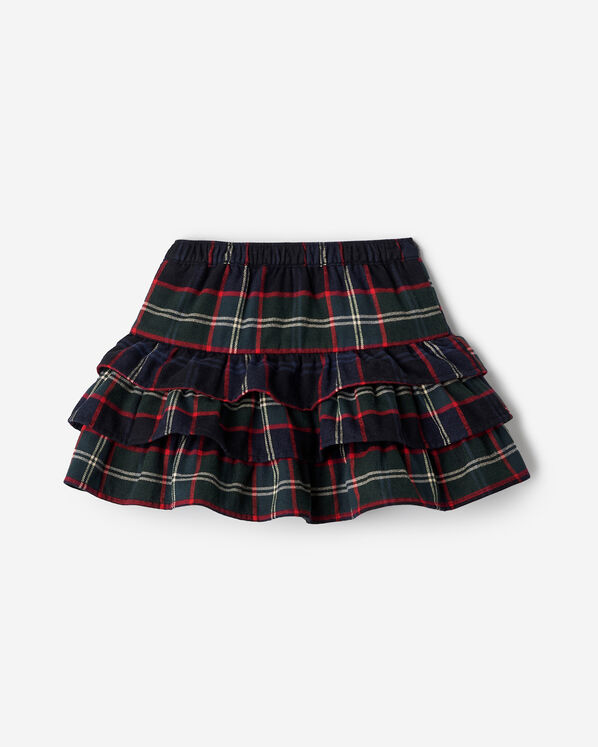Toddler Girls Plaid Skirt