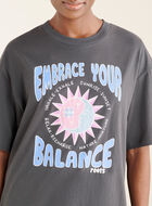 T-shirt décontracté Balance pour femme