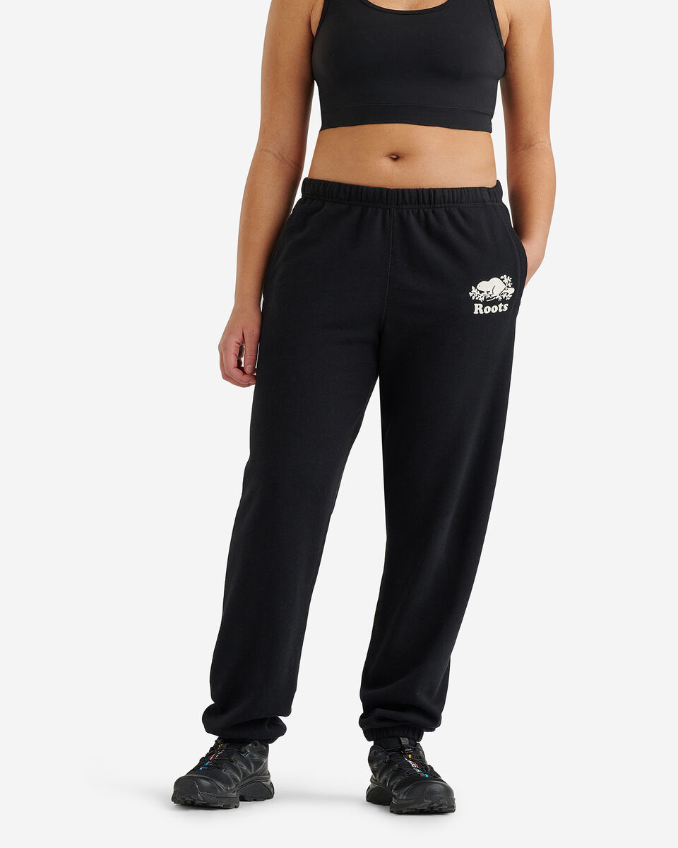 Pantalon original ample en molleton non genré en coton bio