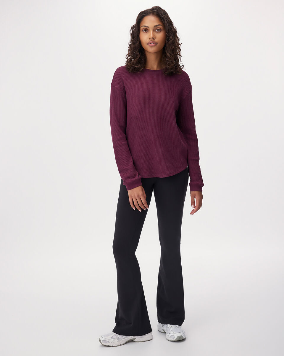 Waffle Long Sleeve Top