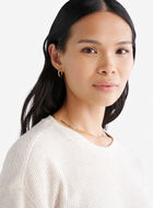 Waffle Long Sleeve Top