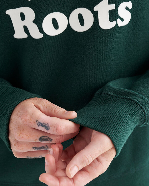 Chandail original à col rond en molleton de coton bio Chandail original à col rond en molleton de coton bio