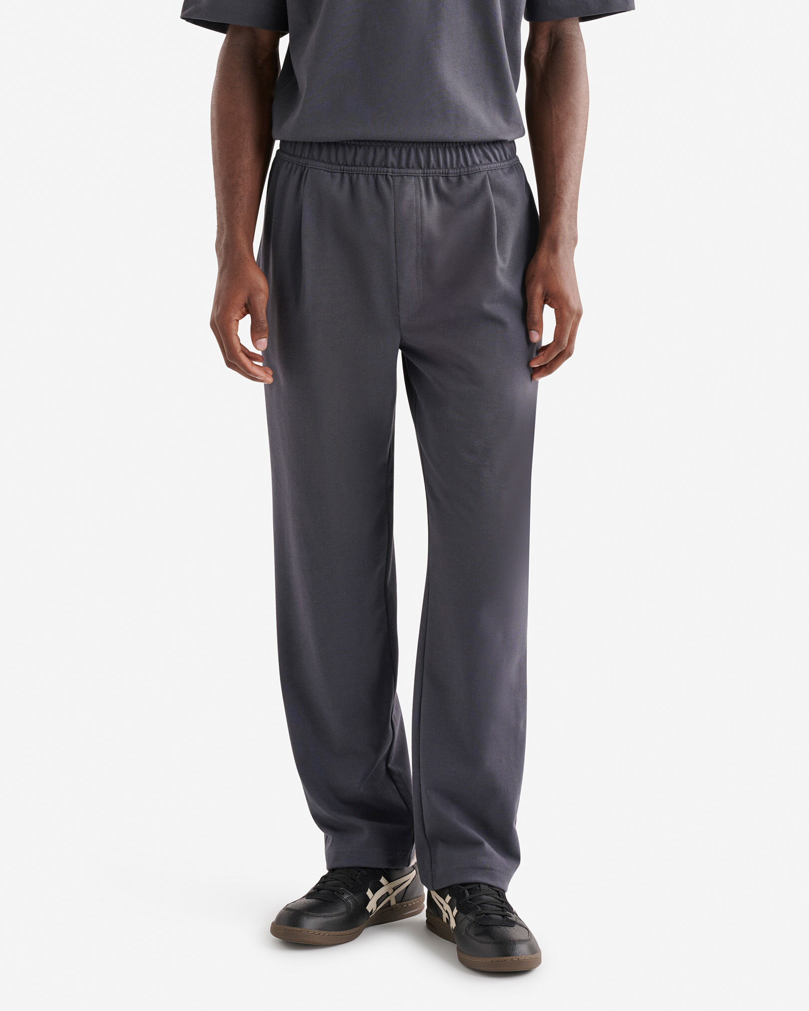 Pantalon à plis en jersey Nuage