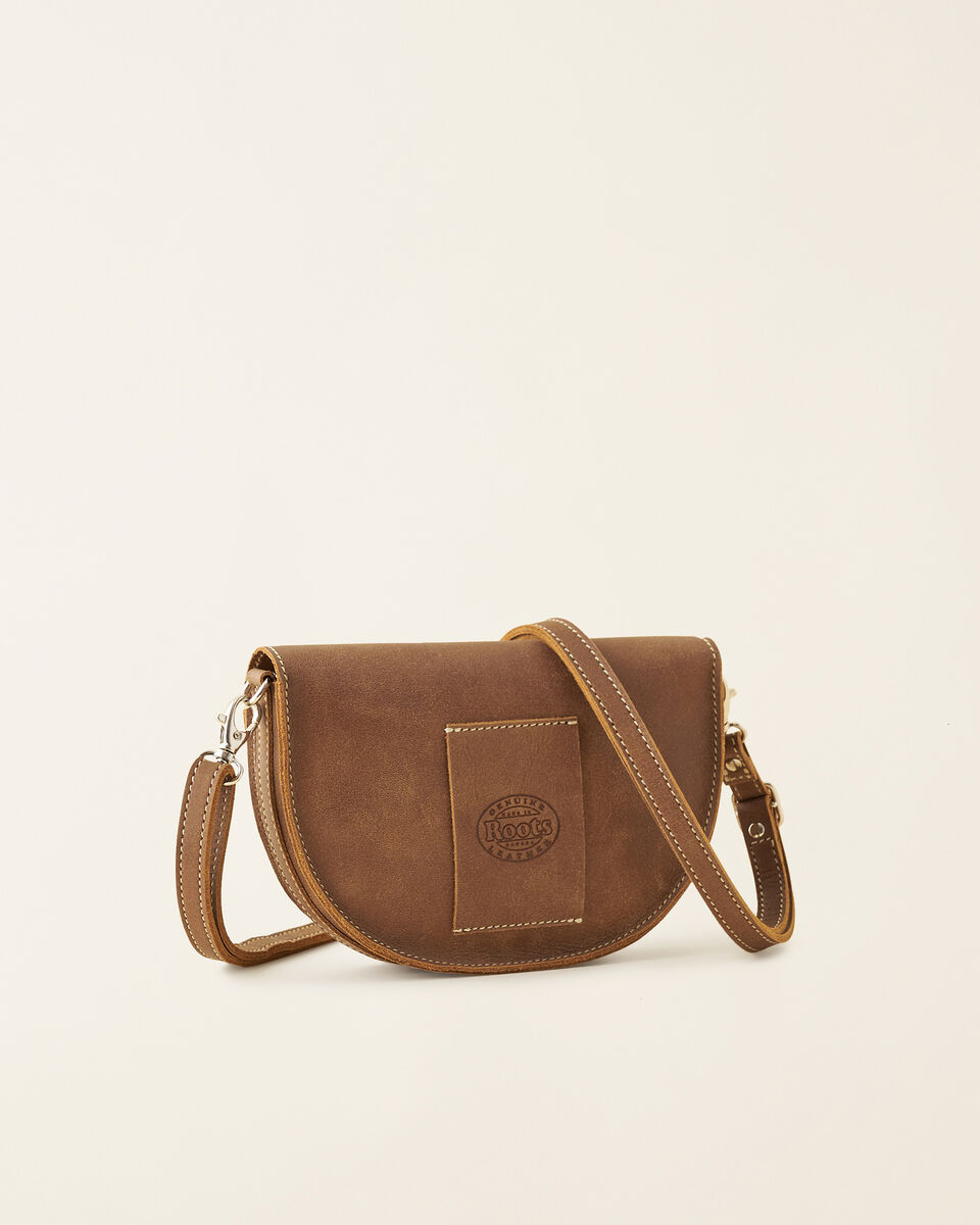 Mini sac à bandoulière en cuir Tribe