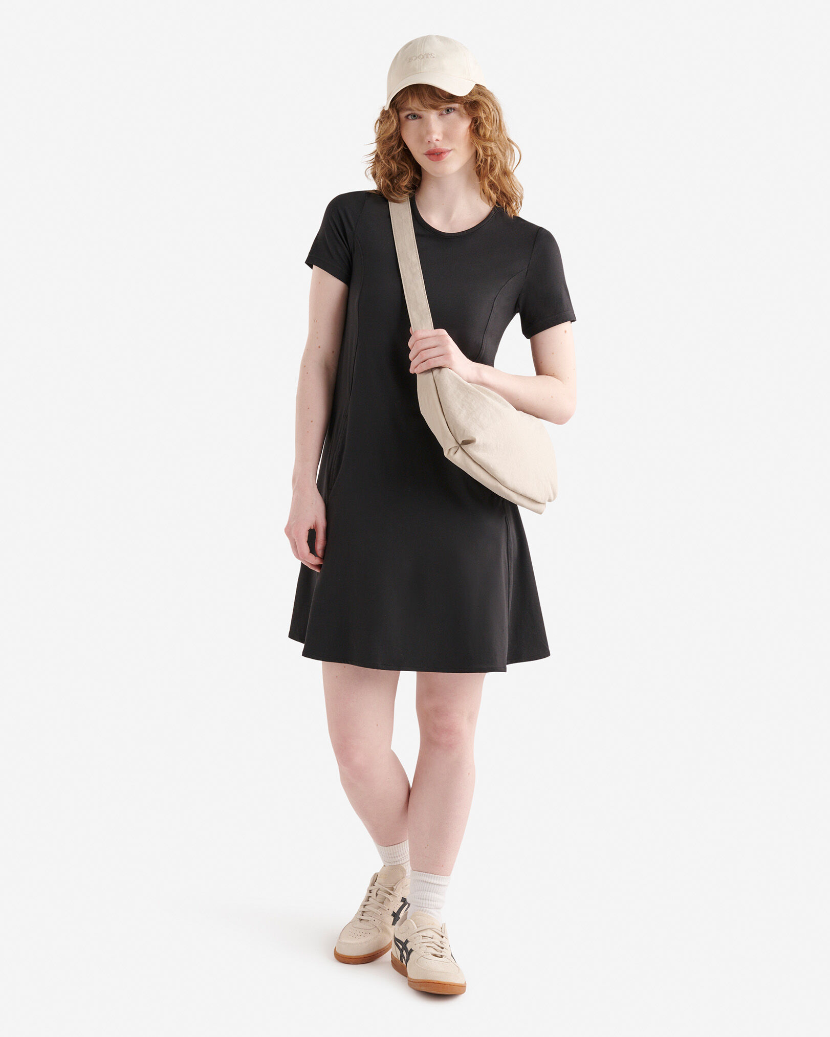 Renew Knit Short Sleeve Mini Dress