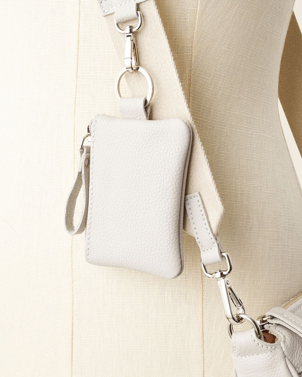 Pochette à glissière en cuir Cervino