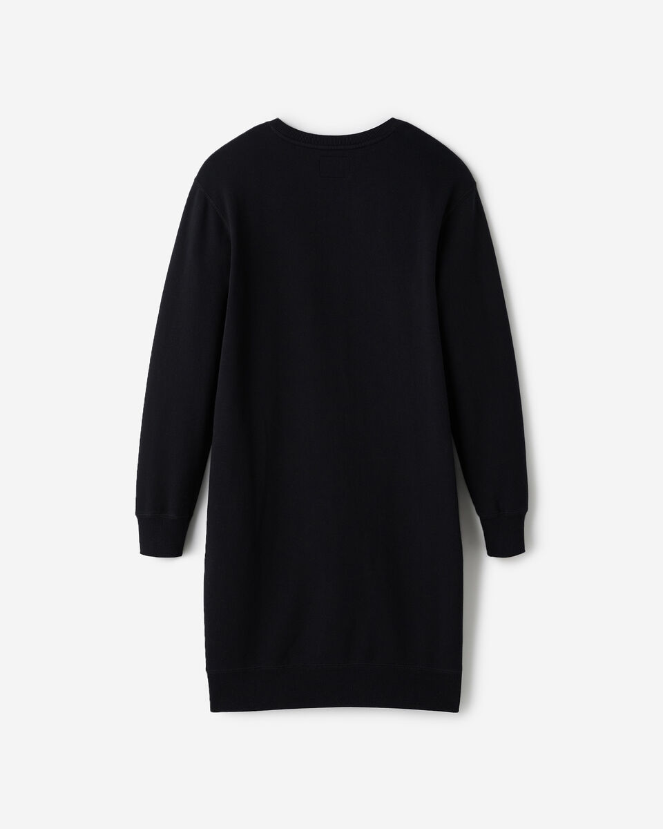 Organic Cooper Long Sleeve Sweat Dress